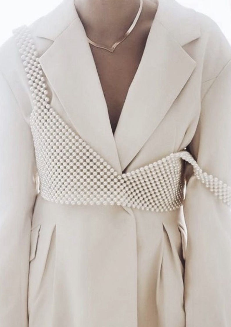 Aeryn | Parel Crop Top – Handgemaakt Design