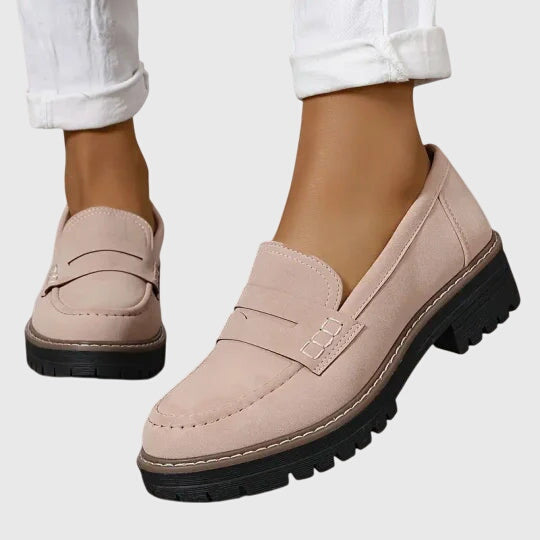Clara | Timeless Suede Loafers