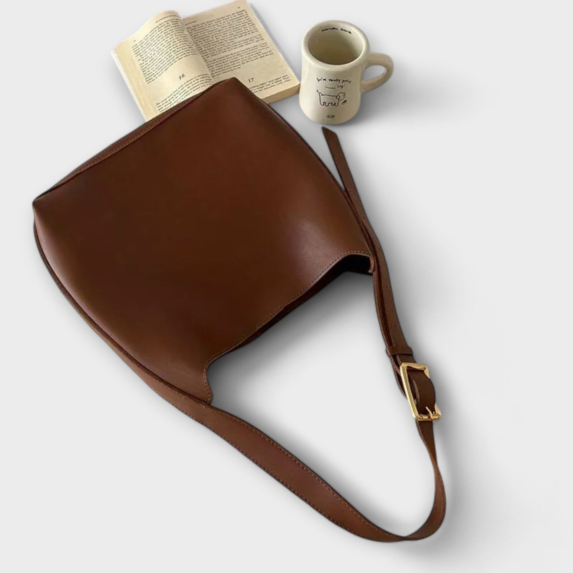 Calista – Elegant Leather Shoulder Bag